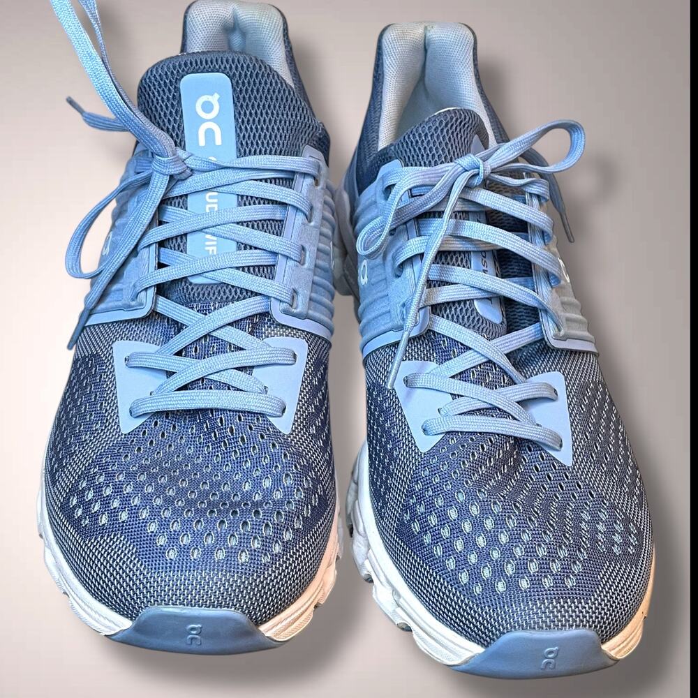 On Running Blue Athletic Shoes